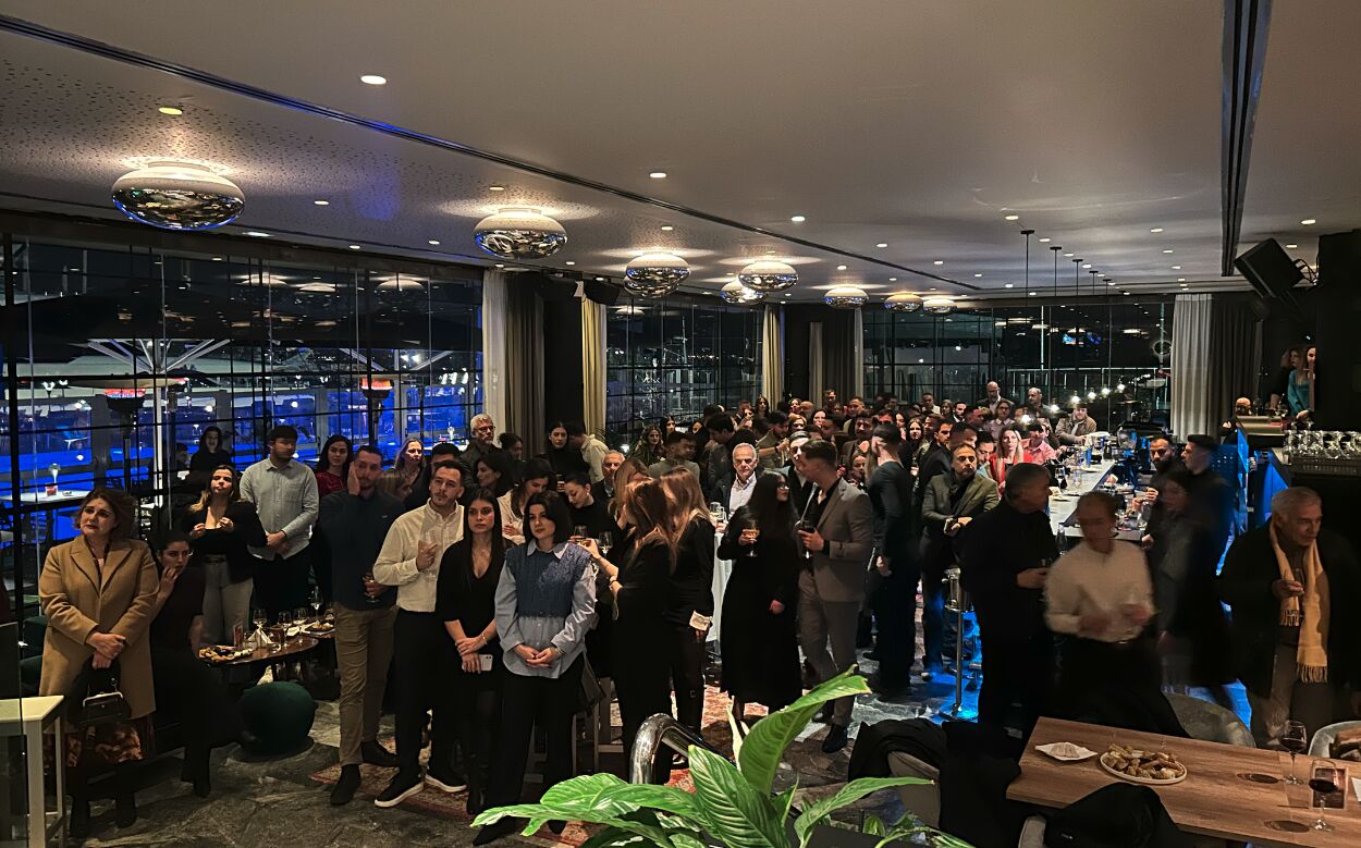 painting of man wearing a scarf