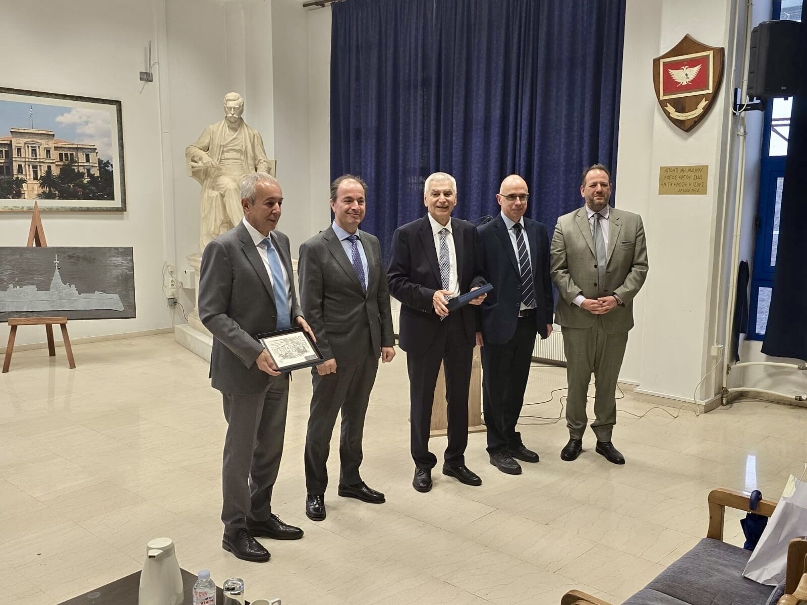 painting of man wearing a scarf