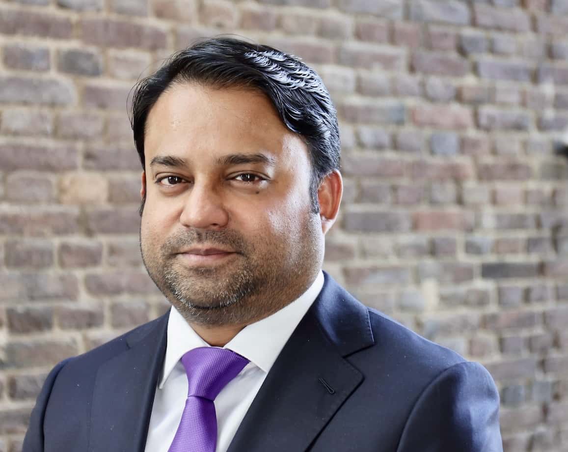 painting of man wearing a scarf