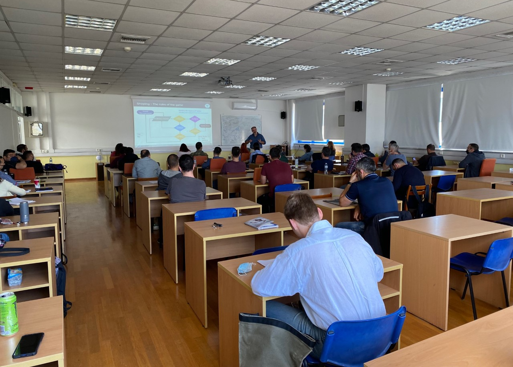 painting of man wearing a scarf