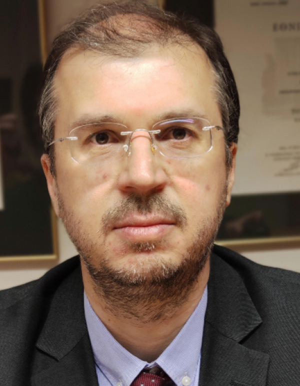 painting of man wearing a scarf